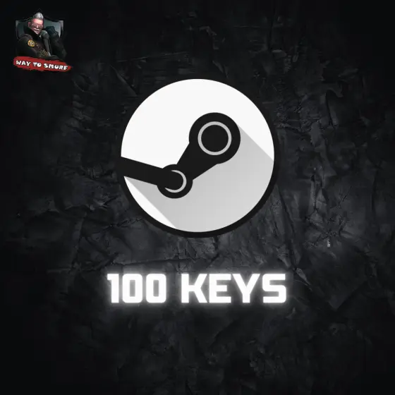 Pack of x100 Steam Random keys