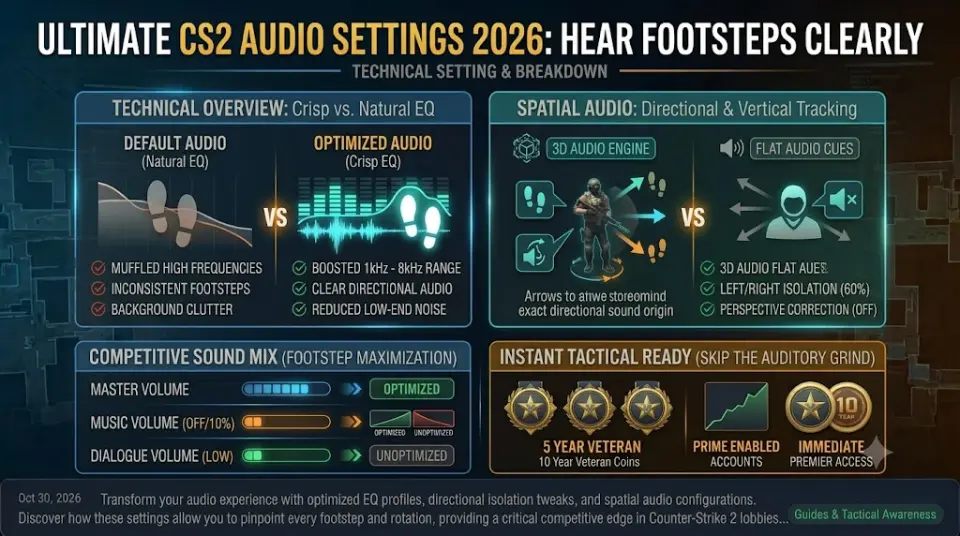 How to Hear Footsteps Clearly In CS2