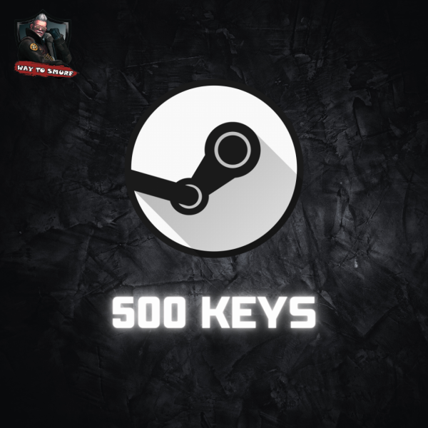 Pack of x500 Steam Random keys