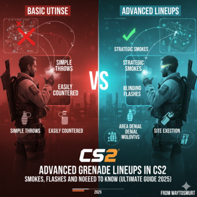 Advanced Grenade Lineups in CS2: Smokes, Flashes, and Molotovs You Need to Know