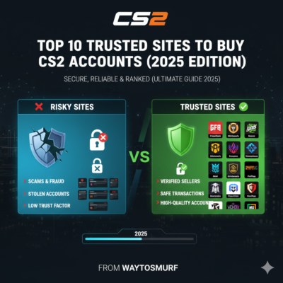 Top 10 Trusted Sites to Buy CS2 Accounts (2025 Edition)