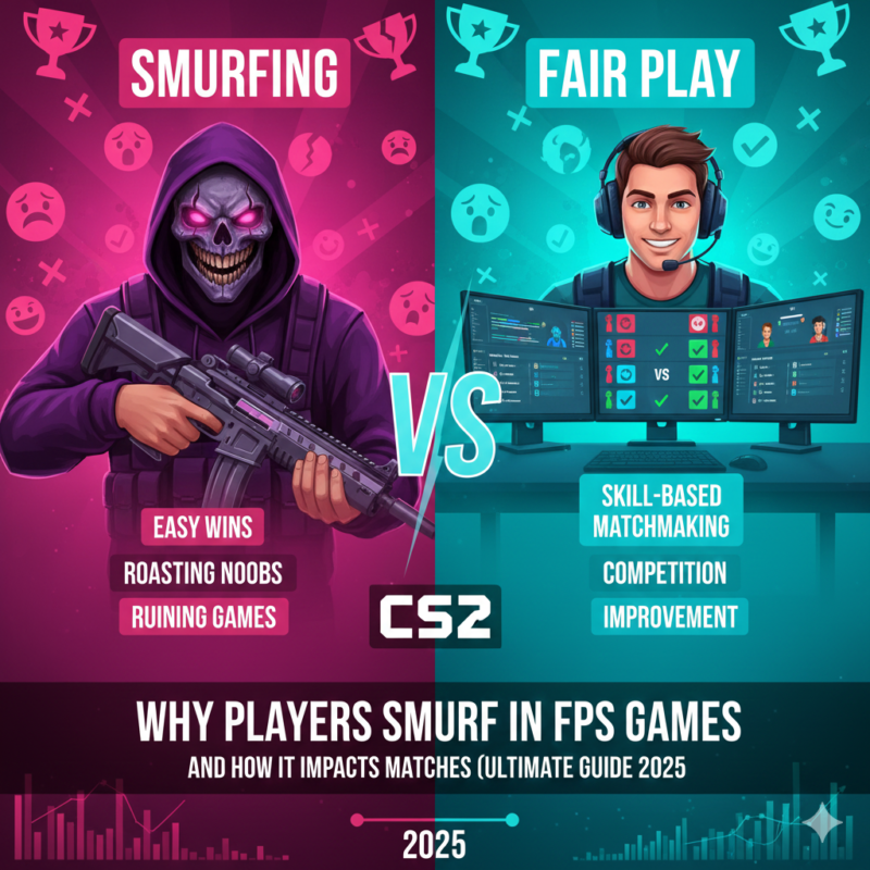 Why Players Smurf in FPS Games (And How It Impacts Matches)