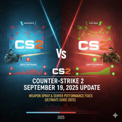 Counter-Strike 2 September 19, 2025 Update – Weapon Spray & Server Performance Fixes