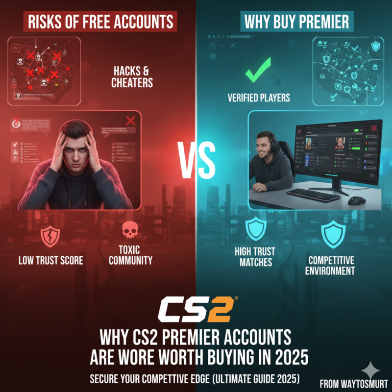 Why CS2 Premier Accounts Are Worth Buying in 2025 From Waytosmurf