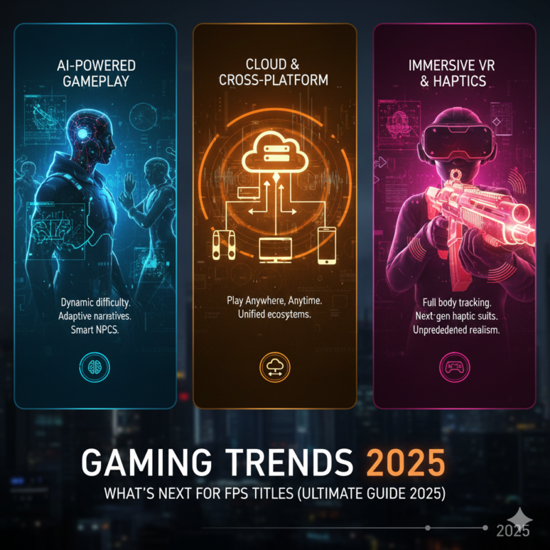 Gaming Trends 2025: What’s Next for FPS Titles