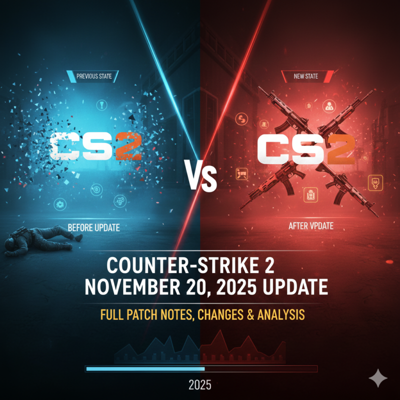 Counter-Strike 2 November 20, 2025 Update — Full Patch Notes, Changes & Analysis