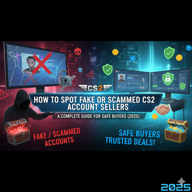 How to Spot Fake or Scammed CS2 Account Sellers