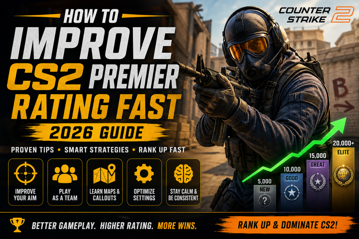 How to improve CS2 Premier rating fast with pro tips and strategies